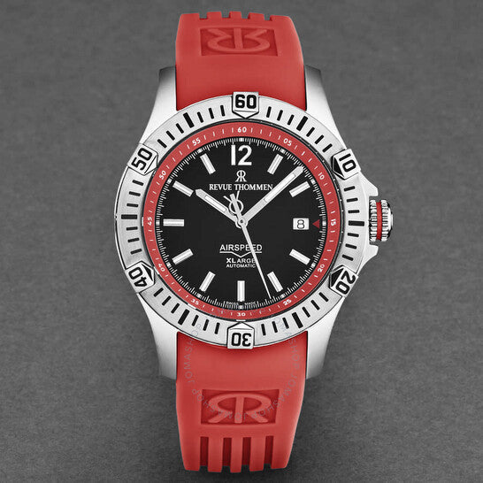 Revue Thommen, Air speed Automatic Black Dial Men's Watch
