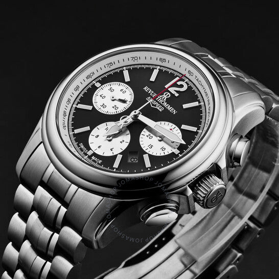 Revue Thommen, Air Speed Chronograph Automatic Black Dial Men's Watch