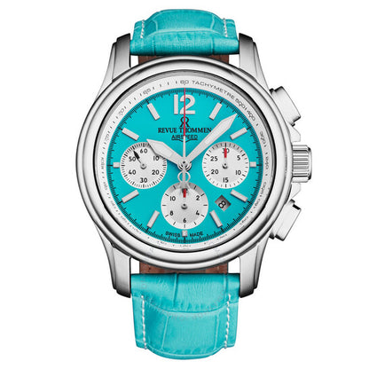Revue Thommen, Air Speed Chronograph Automatic Blue Dial Men's Watch