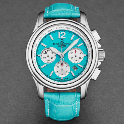 Revue Thommen, Air Speed Chronograph Automatic Blue Dial Men's Watch