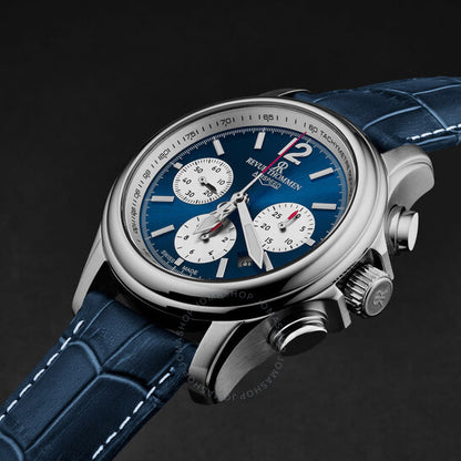 Revue Thommen, Air Speed Chronograph Automatic Blue Dial Men's Watch