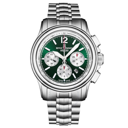 Revue Thommen, Air Speed Chronograph Automatic Green Dial Men's Watch