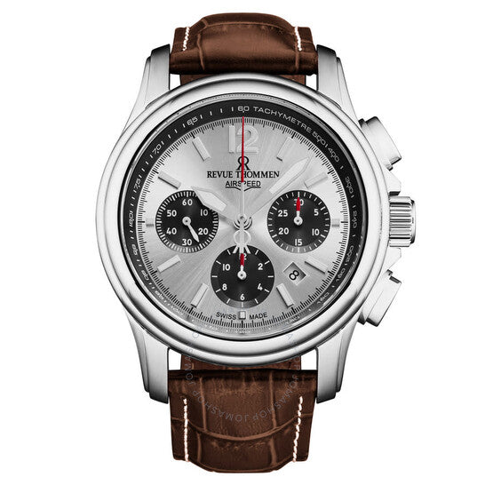 Revue Thommen, Air Speed Chronograph Automatic Silver Dial Men's Watch