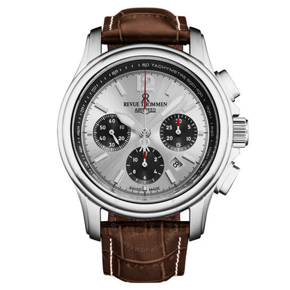 Revue Thommen, Air Speed Chronograph Automatic Silver Dial Men's Watch