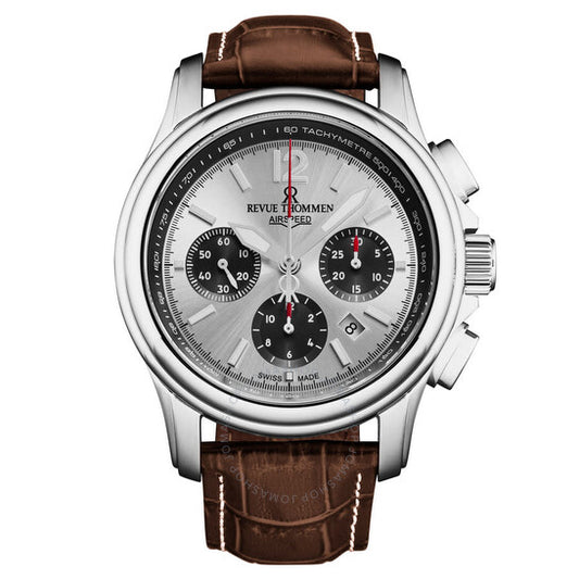Revue Thommen, Air Speed Chronograph Automatic Silver Dial Men's Watch
