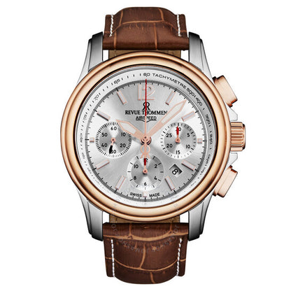 Revue Thommen, Air Speed Chronograph Automatic Silver Dial Men's Watch