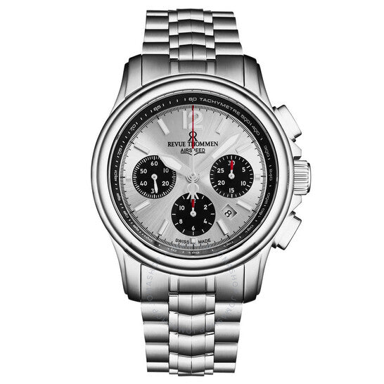 Revue Thommen, Air Speed Chronograph Automatic Silver Dial Men's Watch