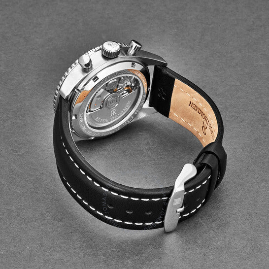 Revue Thommen, Aviator Black Dial Men's Watch