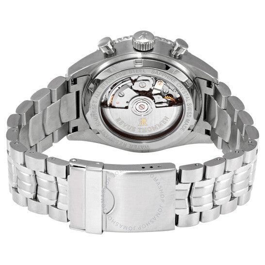 Revue Thommen, Aviator Chronograph Automatic Black Dial Men's Watch