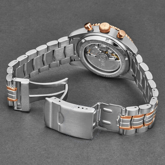 Revue Thommen, Aviator Chronograph Automatic Black Dial Men's Watch