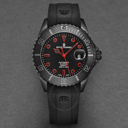 Revue Thommen, Diver Automatic Black Dial Men's Watch