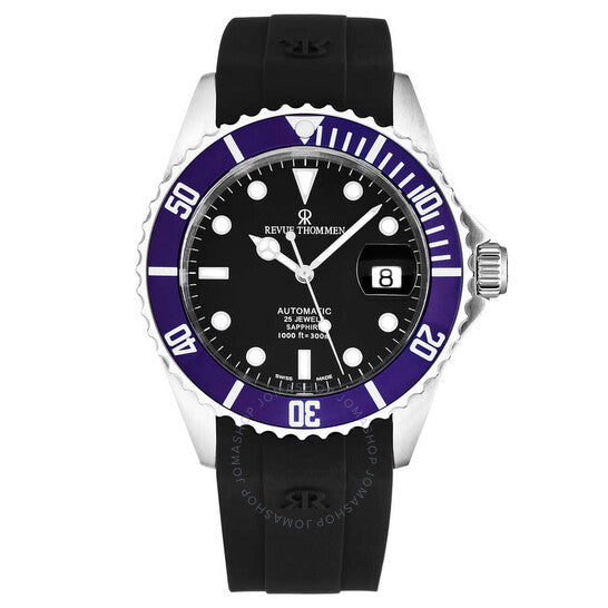 ساعة Revue Thommen، Diver Automatic Black Dial للرجال