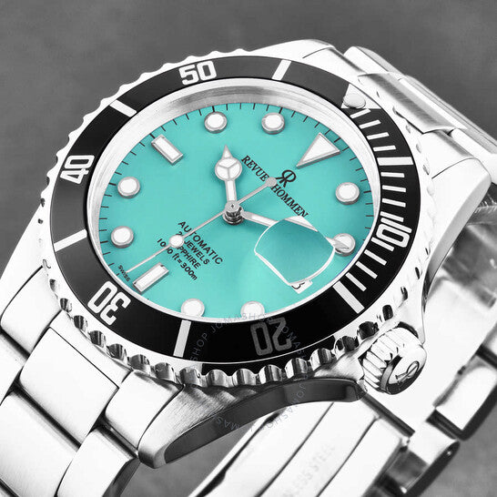 Revue Thommen, Diver Automatic Green Dial Men's Watch