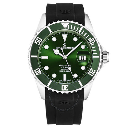 Revue Thommen, Diver Automatic Green Dial Men's Watch