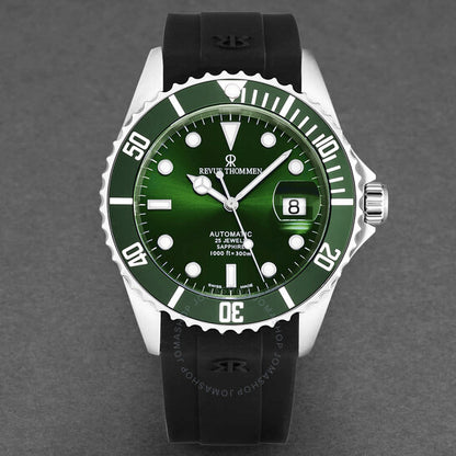Revue Thommen, Diver Automatic Green Dial Men's Watch