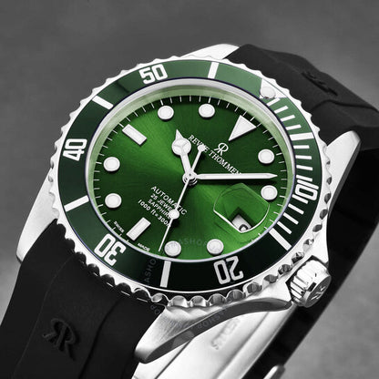 Revue Thommen, Diver Automatic Green Dial Men's Watch