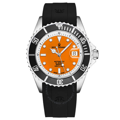 Revue Thommen, Diver Automatic Orange Dial Men's Watch