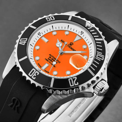 Revue Thommen, Diver Automatic Orange Dial Men's Watch