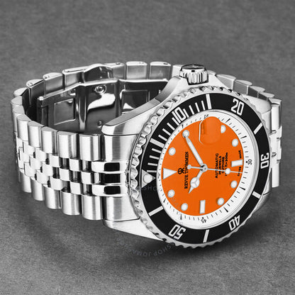 Revue Thommen, Diver Automatic Orange Dial Men's Watch
