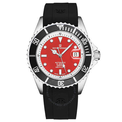 Revue Thommen, Diver Automatic Red Dial Men's Watch