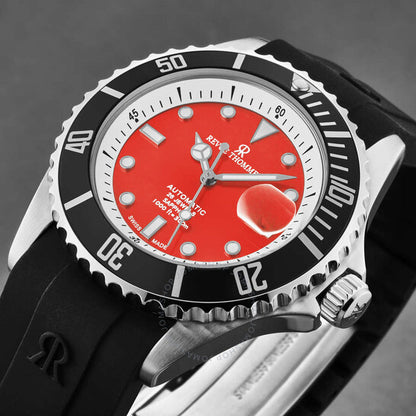 Revue Thommen, Diver Automatic Red Dial Men's Watch