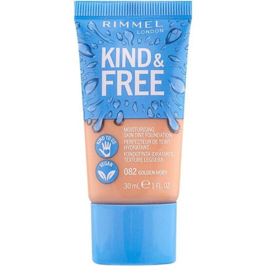 Rimmel London, Ladies Kind & Free Foundation 1 oz No. 082 Golden Ivory Makeup