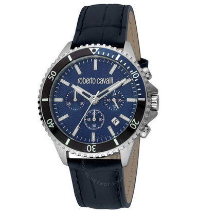 Roberto Cavalli, Fashion Watch Chronograph Quartz Blue Dial Men's Watch