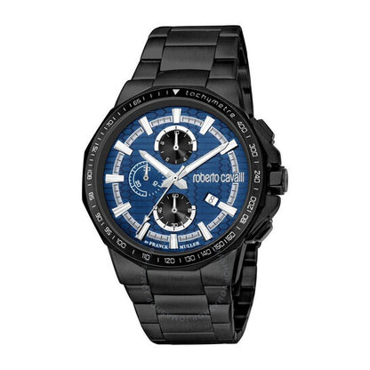 Roberto Cavalli, Fashion Watch Chronograph Quartz Blue Dial Men's Watch