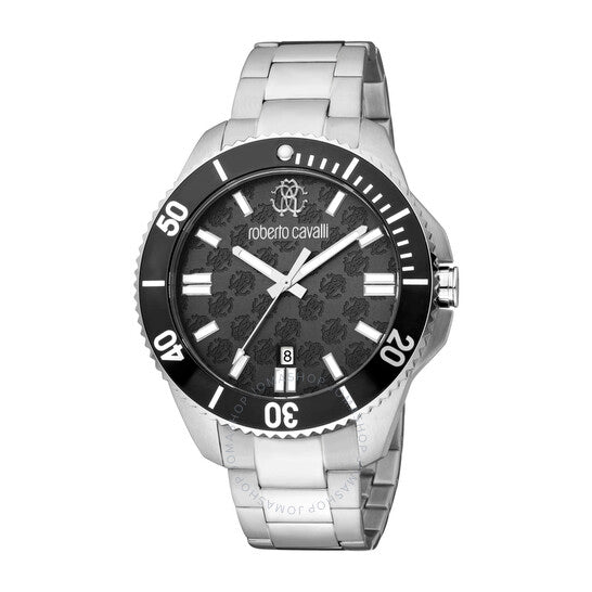 Roberto Cavalli, Fashion Watch Quartz Black Dial Men's Watch