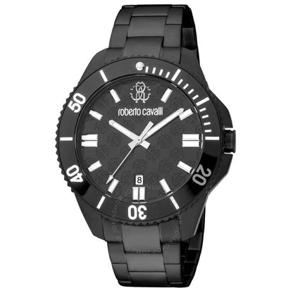 Roberto Cavalli, Fashion Watch Quartz Black Dial Men's Watch