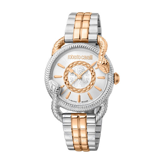 Roberto Cavalli, Fashion Watch Quartz Silver Dial Ladies Watch