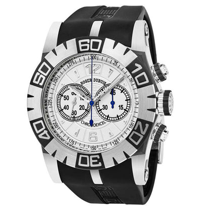 Roger Dubuis, Easy Diver Chronograph Automatic Silver Dial Men's Watch