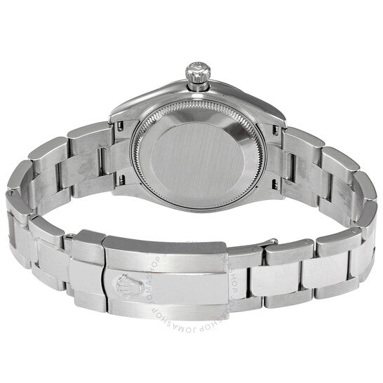 ساعة رولكس ديت جست 31 أوتوماتيكية بمينا أسود للسيدات