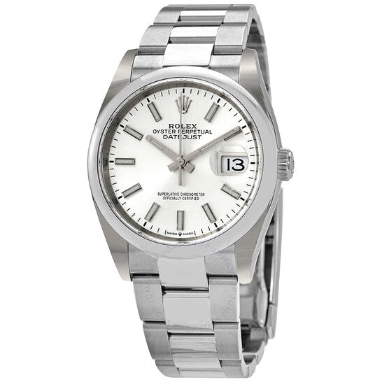 Rolex, Datejust 36 Automatic Silver Dial Men's Oyster Watch