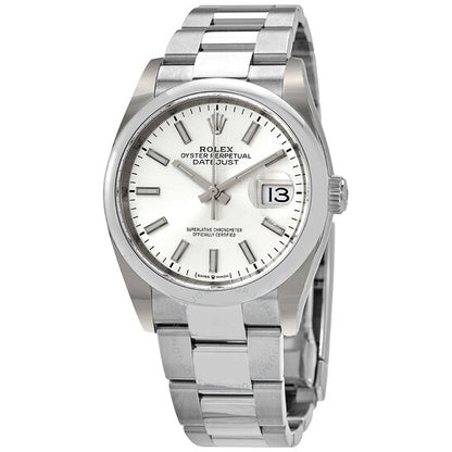 Rolex, Datejust 36 Automatic Silver Dial Men's Oyster Watch