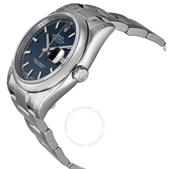 Rolex, Datejust 36 Blue Dial Automatic Men's Watch 116200BLSO