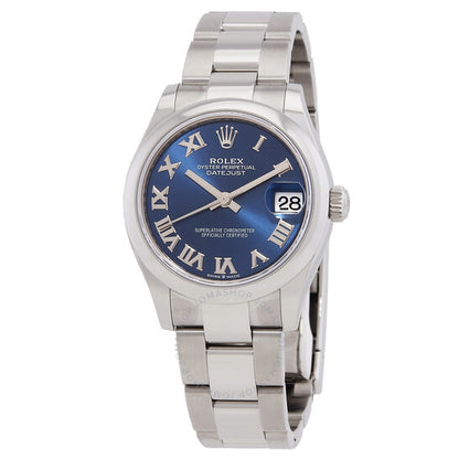 Rolex, Datejust Automatic Chronometer Blue Dial Ladies Watch 278240BLRO