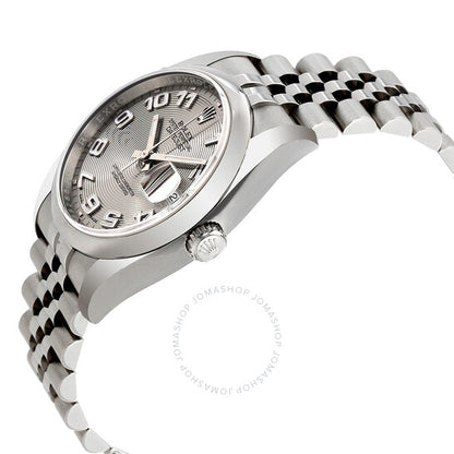 Rolex, Datejust Rhodium Concentric Dial Men's Watch