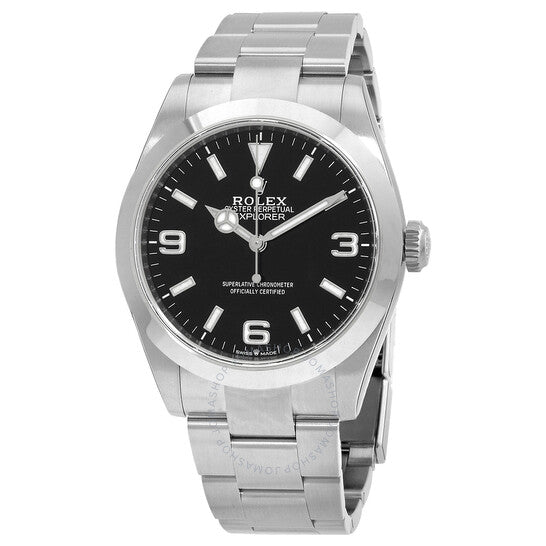 Rolex, Explorer Automatic Chronometer Black Dial Men's Watch
