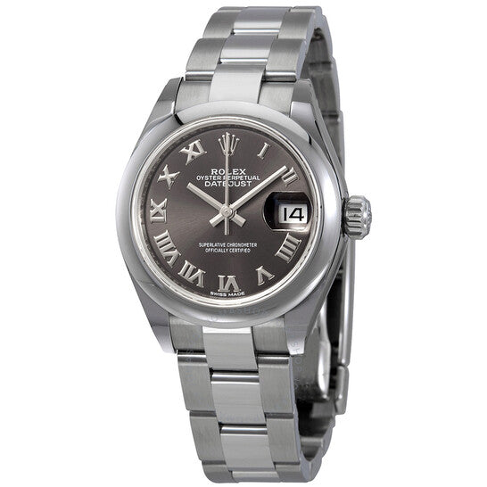 Rolex, Lady Datejust Automatic Grey Dial Ladies Oyster Watch
