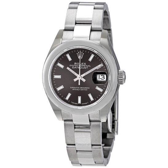 Rolex, Lady Datejust Automatic Grey Dial Ladies Oyster Watch