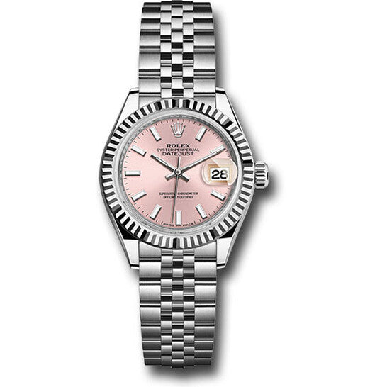 Rolex, Lady Datejust Automatic Pink Dial Ladies Jubilee Watch