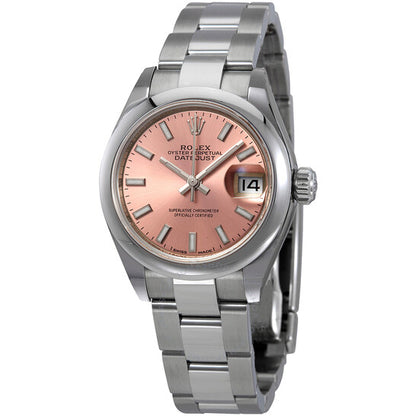 Rolex, Lady Datejust Automatic Pink Dial Ladies Oyster Watch