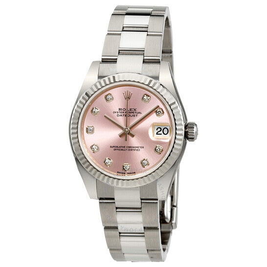Rolex, Lady Datejust Automatic Pink Diamond Dial Ladies Watch