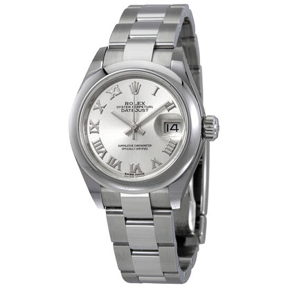 Rolex, Lady Datejust Automatic Silver Dial Ladies Oyster Watch