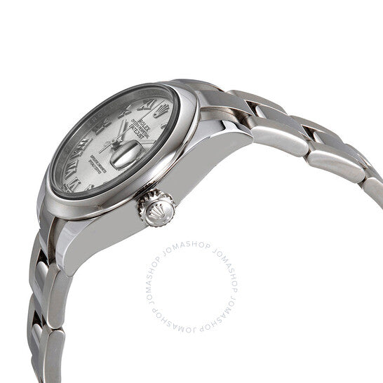 Rolex, Lady Datejust Automatic Silver Dial Ladies Oyster Watch