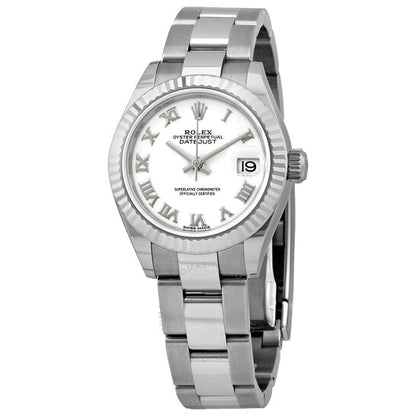 Rolex, Lady Datejust Automatic White Dial Ladies Oyster Watch
