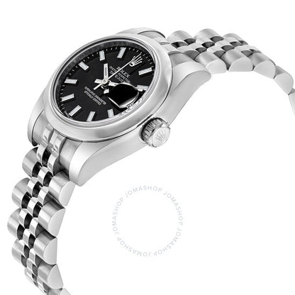 ساعة رولكس ليدي ديت جست جوبيلي أوتوماتيكية بمينا أسود