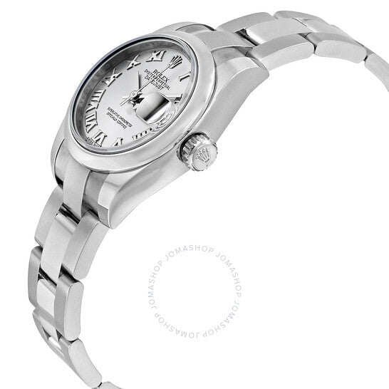 Rolex, Lady Datejust Rhodium Dial Automatic Oyster Ladies Watch