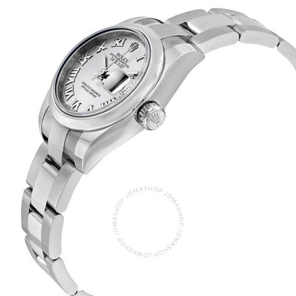 Rolex, Lady Datejust Rhodium Dial Automatic Oyster Ladies Watch